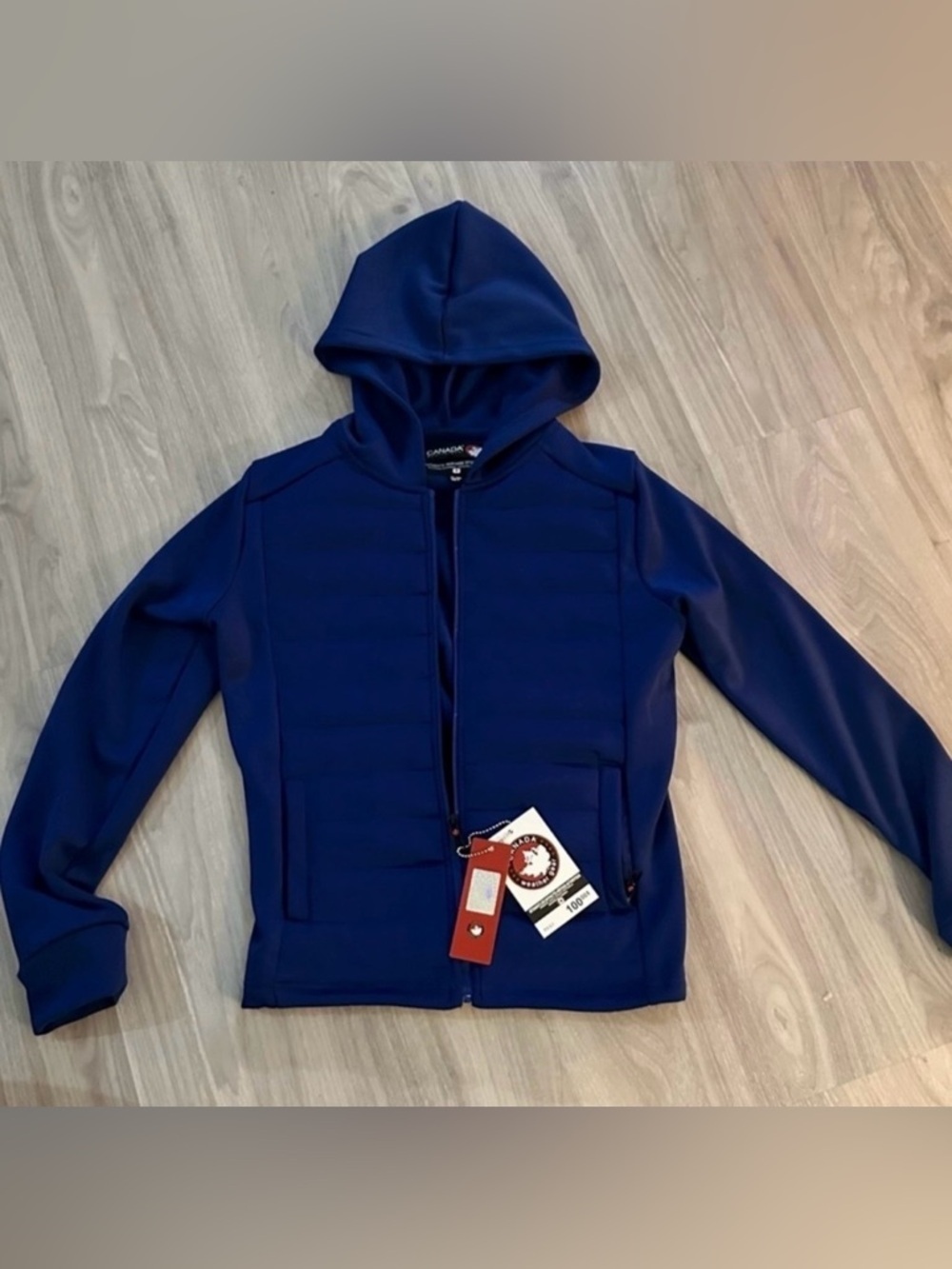 CANADA WEATHER GEAR Quilted Zip-Up Jacket Coat – Sz S NWT